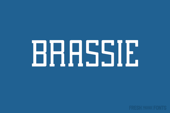 Brassie Family: A Modern, Sport-Inspired Typeface for Designers