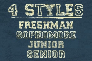 College Dropout: A Creative Font for Casual and Organic Design