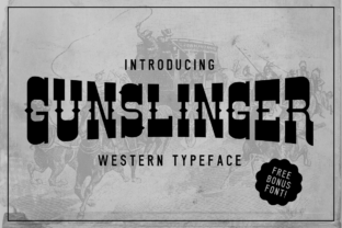 Gunslinger Font: A Bold Western-Inspired Typeface for Modern Design