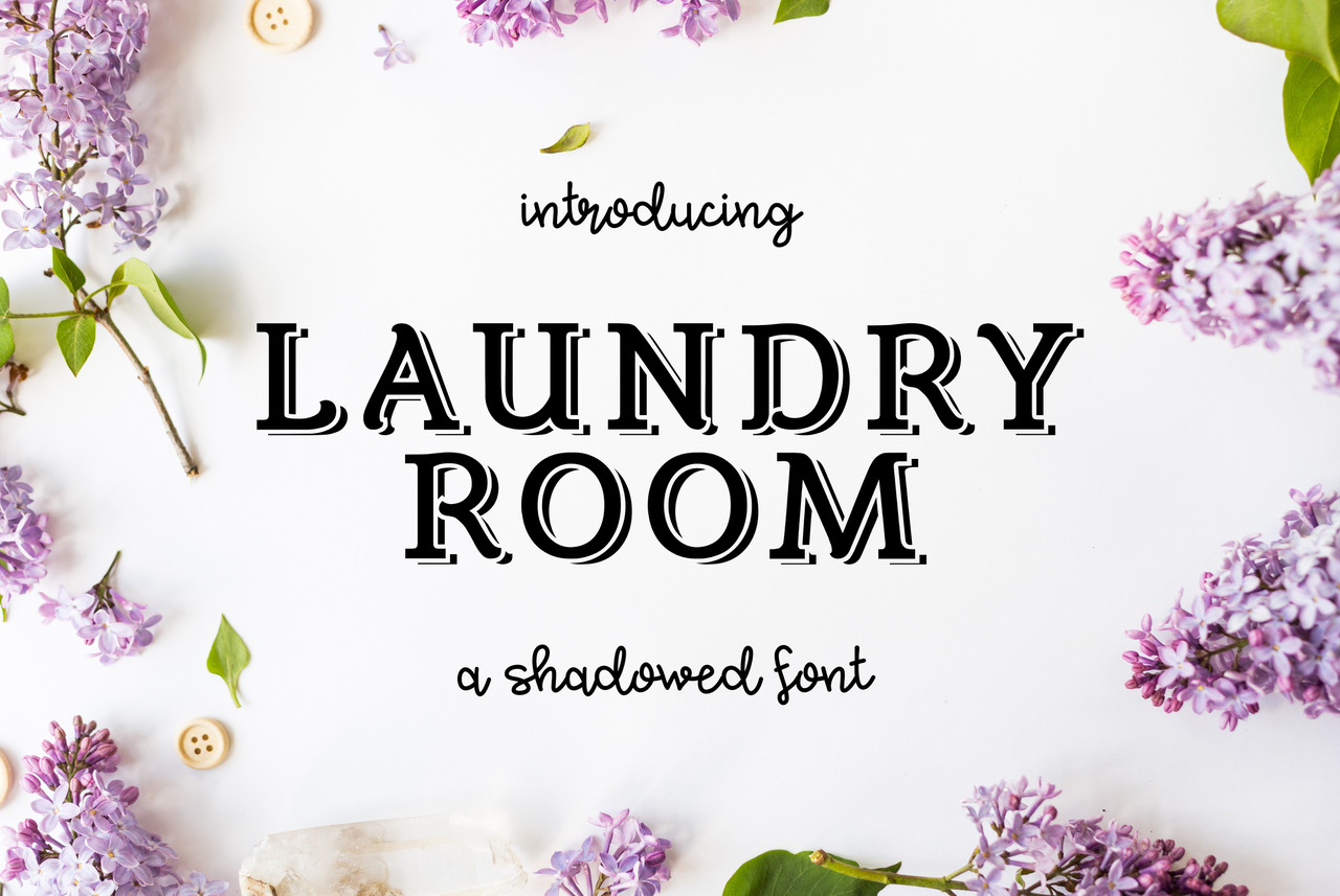 Laundry Room: A Sleek and Practical Typeface for Modern Designers