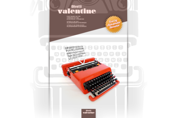 Olivetti Valentine: A Retro Typewriter Font with Modern Appeal