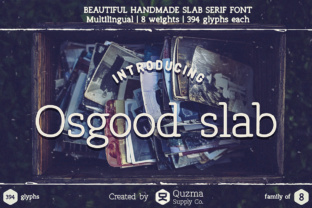 Osgood Slab: A Versatile Slab Serif Font for Modern Design