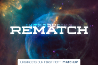 Rematch Family: A Bold Font for Impactful Visual Communication
