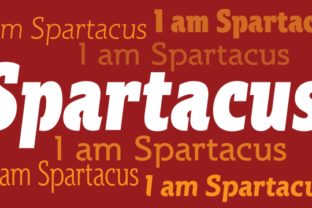 Spartacus Family: A Modern Slab Serif with a Classical Foundation