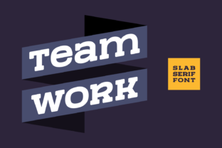 Team Work Font: A Bold Choice for Designers
