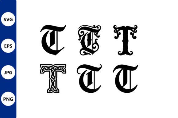 The Timeless Appeal of the Ornate Gothic T Glyph in Design