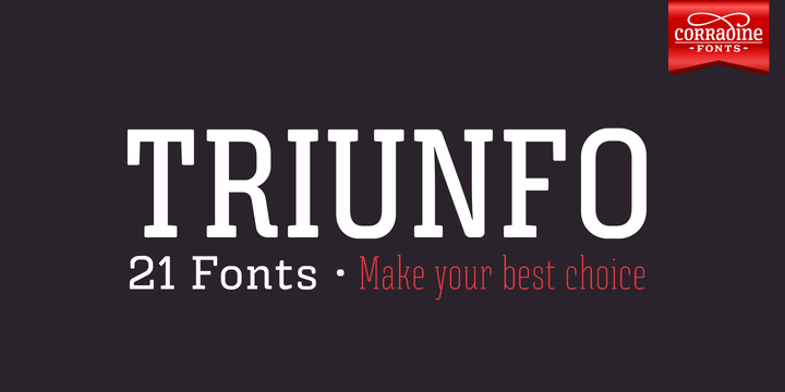 Triunfo Family: A Versatile and Beautiful Font for Creative Projects