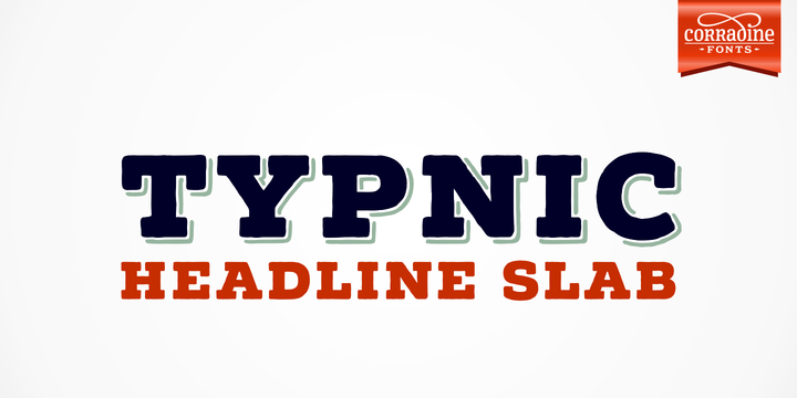 Typnic Headline Family: A Handcrafted Font for Creative Expression