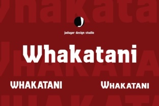 Whakatani: A Versatile Slab Serif Font for Modern Design